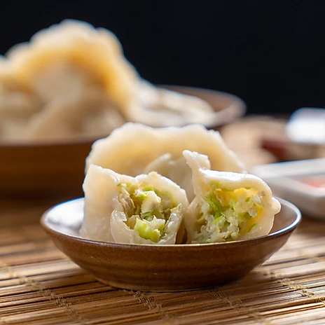 素菜水饺(全素)__ Vegan Dumpling